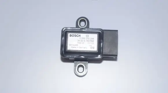 BMW 5 E39 ESP acceleration yaw rate sensor 0265005248 6753694