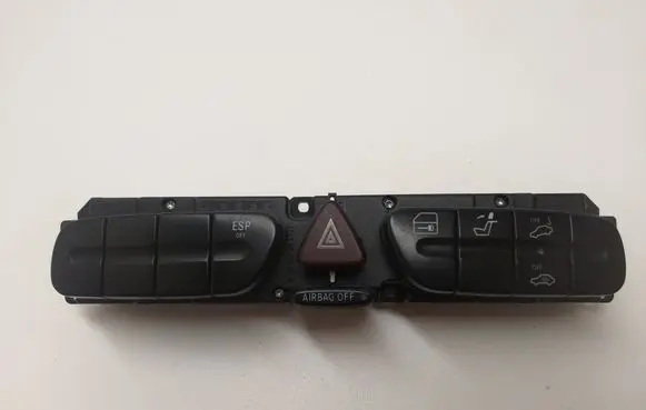 Mercedes-Benz C W203 Hazard light switch 2038216258