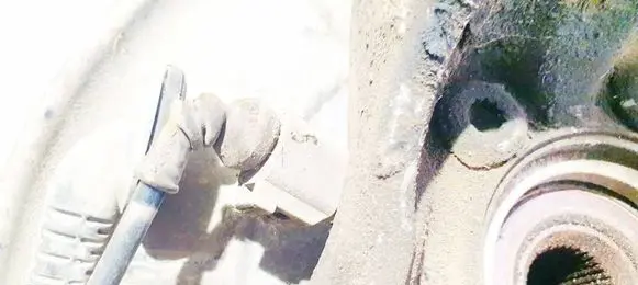 ABS brake wheel speed sensor