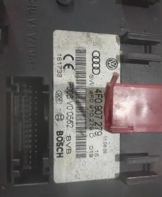 Audi A6 S6 C6 4F Comfort/convenience module 4F0907279 F005V00562 4F0910279D