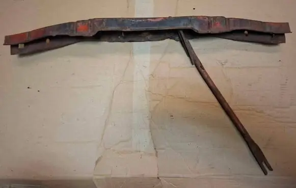 Mercedes-Benz W123 Top upper radiator support slam panel 