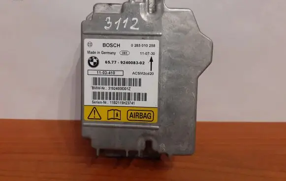 BMW X5 E70 Airbag control unit/module 9240083 6577924008302
