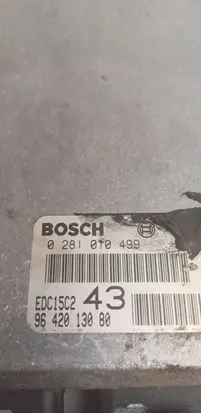 Citroen Xsara Picasso Engine control unit/module 9642013080 EDC15C2 0281010499