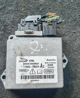 Jaguar XF X250 Airbag control unit/module 9X2314D374AC