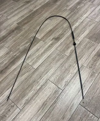 Porsche Cayenne (9Y0 9Y3) Engine bonnet/hood lock release cable 9Y1823535B