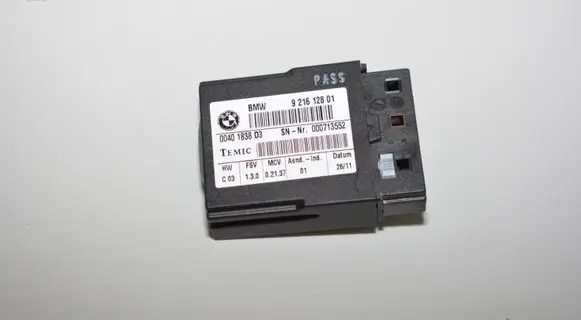 BMW 3 E92 E93 Seat heating relay 9216128