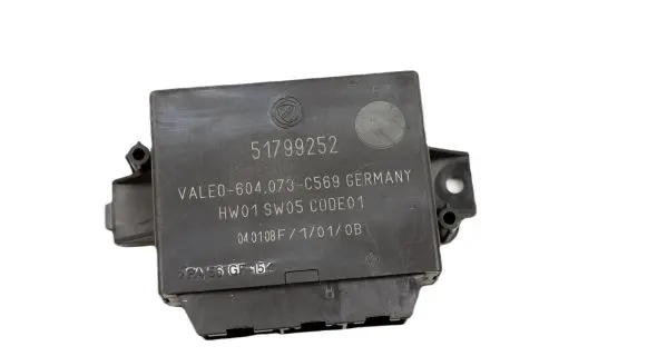Lancia Musa Parking PDC control unit/module 51799252 604073C569