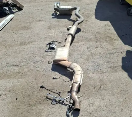 BMW 3 F30 F35 F31 Muffler/silencer 8580357 201806050541