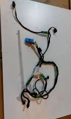 Audi A6 S6 C6 4F Front door wiring loom 4F1971035K TAB010766FG