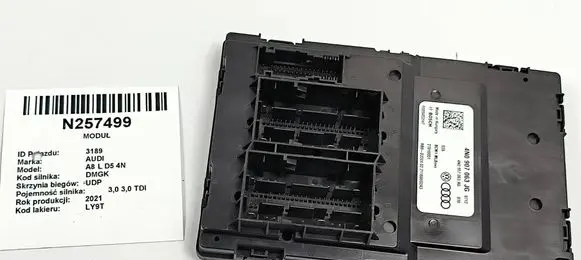 Audi A8 S8 D5 Comfort/convenience module 4N0907063AG F005V03147