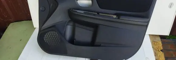 Front door card panel trim