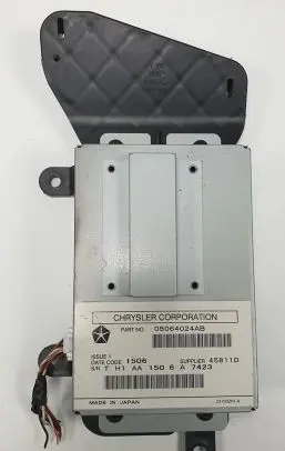 Jeep Grand Cherokee (WK) GPS navigation control unit/module 05064024AB