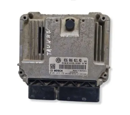 Volkswagen Touran I Engine control unit/module 03G906021ND 03G906021AB 0281015172