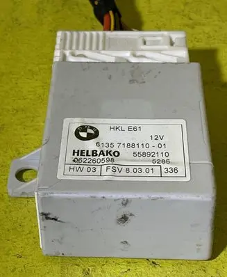 BMW 5 E60 E61 Tailgate/trunk control unit/module 7188110 55892110 062260598
