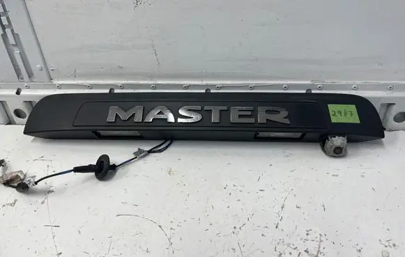 Renault Master III Trunk door license plate light bar 265120001R 265120002R