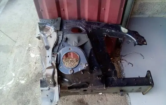 Audi A5 Front side member 8W0823401 8W0805213