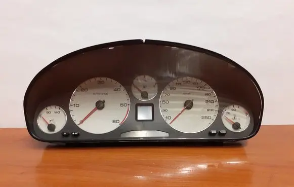 Peugeot 607 Speedometer (instrument cluster) 9639118780 4387