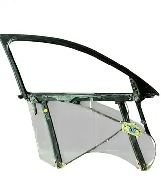 Audi A6 S6 C6 4F Front door window/glass frame 4F0837629B AS110M9MF0 4F0837461A