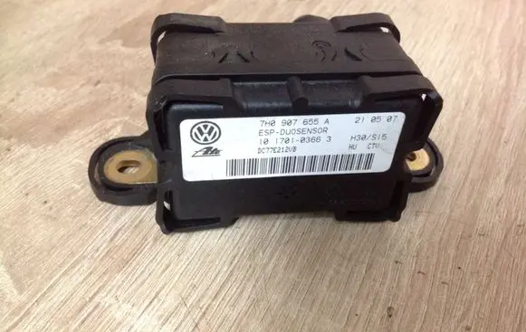 Volkswagen Golf V ESP acceleration yaw rate sensor 7H0907655A