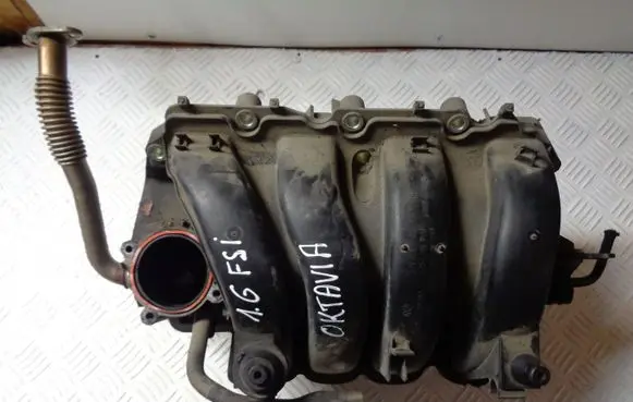 Skoda Octavia Mk2 (1Z) Intake manifold 03C129711F 03C129709F