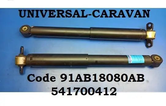 Rear shock absorber/damper