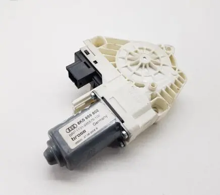 Audi A4 S4 B8 8K Front door window regulator motor 966934100 8K0959802
