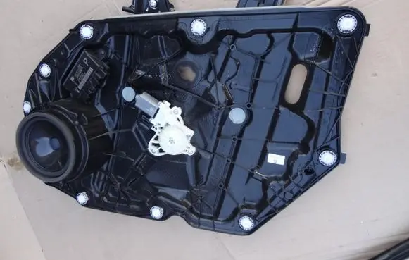 Ford Focus Front door window regulator with motor JX7BA23200CD JX7T14B533AC