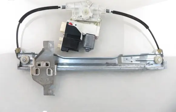 Front door window regulator with motor
