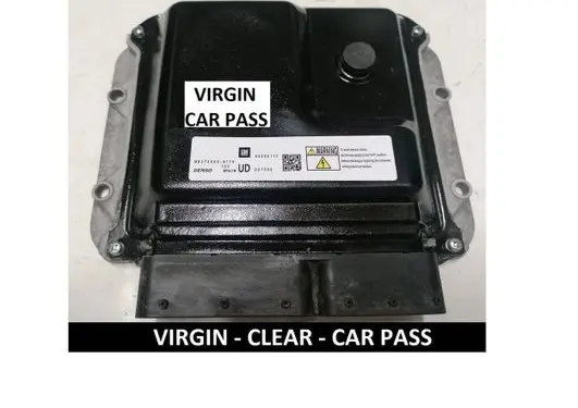 Opel Zafira B Engine control unit/module 55590117UD MB2758008179 55590117
