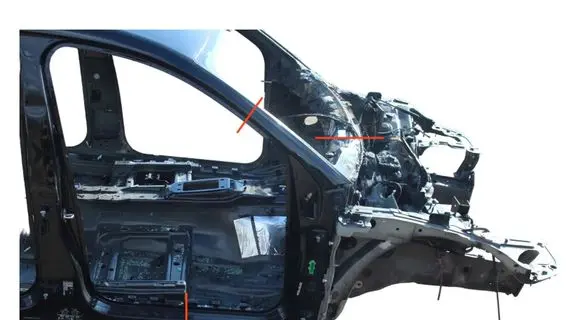 Porsche Macan (95B) Front quarter panel 