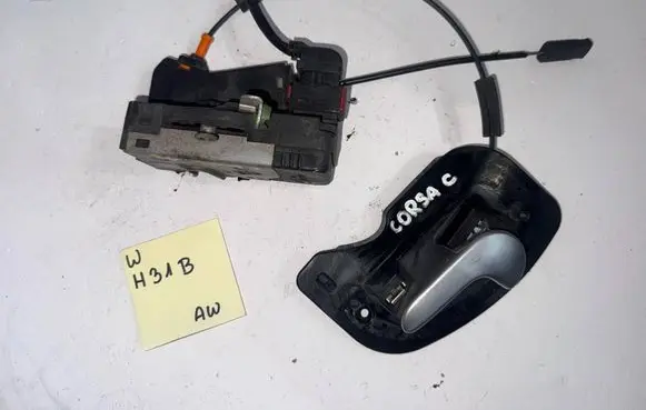 Opel Corsa C Front door lock 13110356 13110352 13110311
