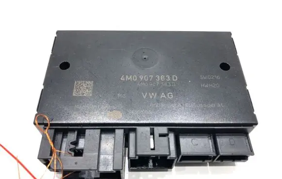 Audi A4 S4 B9 8W Tow bar trailer control unit/module 4M0907383D