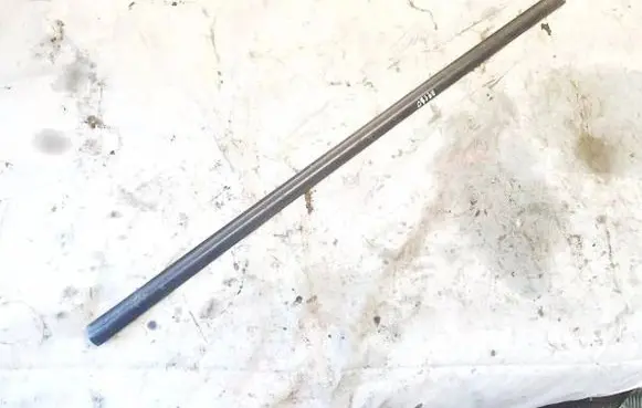 Front door glass trim molding