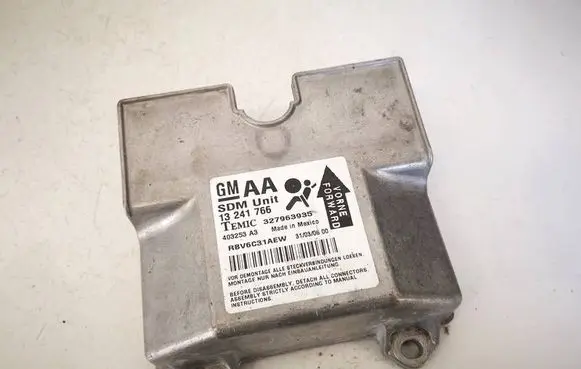 Opel Zafira B Airbag control unit/module 13241766