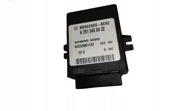 Mercedes-Benz CL C215 Suspension control unit/module A2515450432