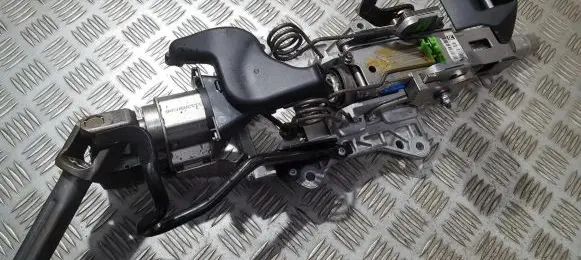 Steering wheel axle