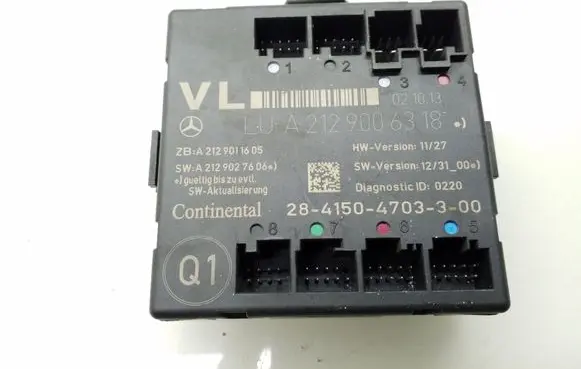 Mercedes-Benz E W212 Door control unit/module A2129006318