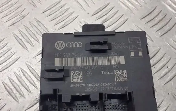 Audi A6 S6 C6 4F Door control unit/module 4F0959795P