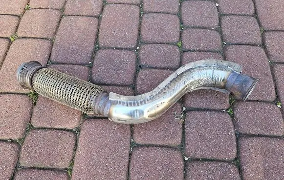 Opel Grandland X Exhaust gas pipe 5O5P5L5E5X656