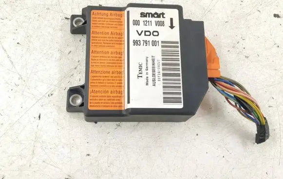 Smart ForTwo II Airbag control unit/module 0001211V008 993791001