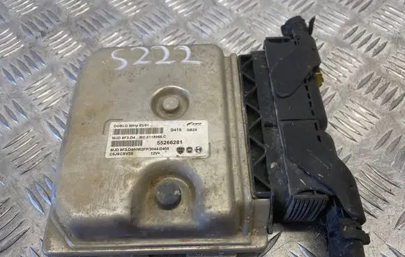 Fiat Doblo Engine control unit/module ECU 55266281 BC0118966C