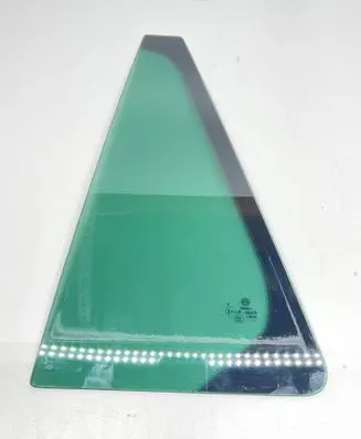 Volkswagen Golf VI Rear door window glass 43R004670 E000266