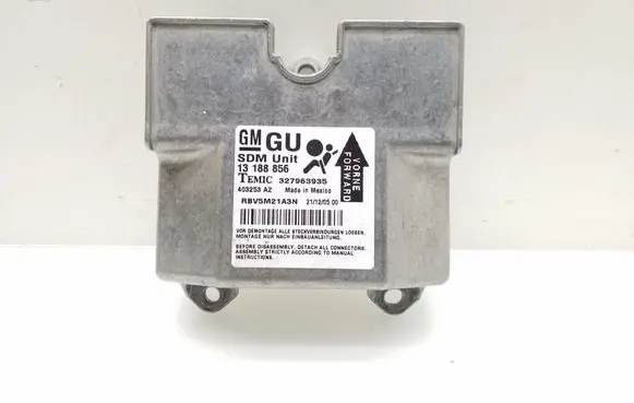 Opel Zafira B Airbag control unit/module 13188856 327963935
