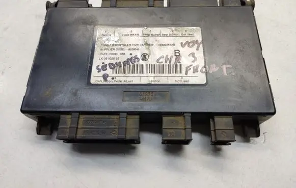 Chrysler Grand Voyager V Seat control module 86390B 648760