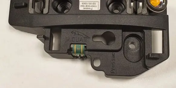 Jaguar X-Type Airbag deployment crash/impact sensor 1X43-10C915-AC