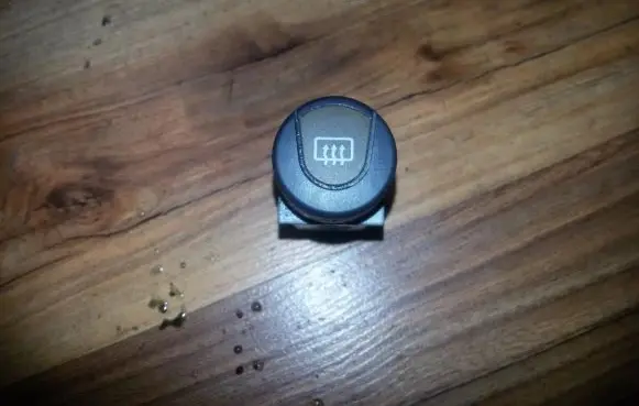 Citroen Berlingo Windscreen/window heater switch