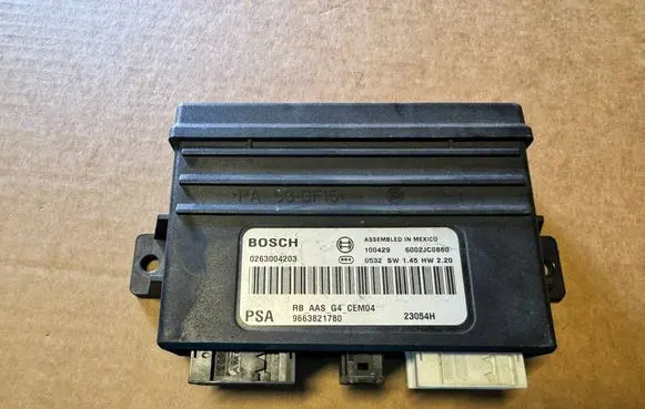 Citroen C5 Parking PDC control unit/module 9663821780 6002JC0860 0263004203