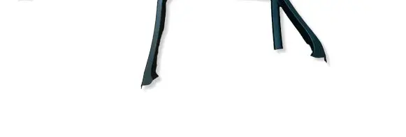BMW X6 F16 Rear door window/glass frame 51357318172
