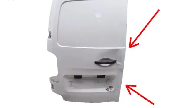 Opel Vivaro Back/rear loading door 