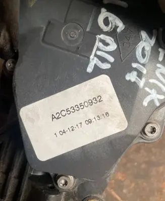 Renault Scenic IV - Grand scenic IV Throttle valve A2C53350932